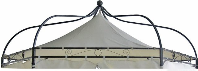 DEGAMO Ersatzdach für Pavillon MODENA aus Polyester PVC-beschichtet in Ecru - Bild 1