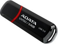 ADATA DashDrive UV150 USB-Stick mit 64 GB in Schwarz-Rot - Bild 1