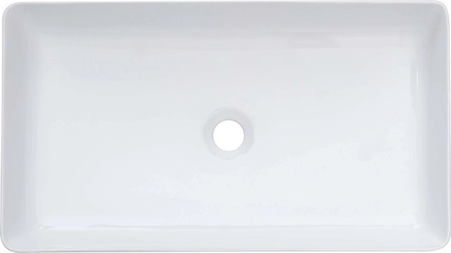 baliv Aufsatzwaschbecken WBA-7090 in Weiß, Breite: 61 cm, Tiefe: 34,5 cm - Bild 1