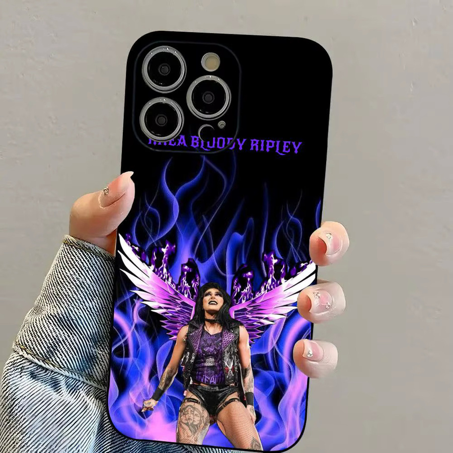 Rhea R-Ripley Musik-Handyhülle für iPhone 16, 15, 14, 13, 12, 11 Pro Max Plus Mini aus weichem TPU in Multicolour - Bild 2