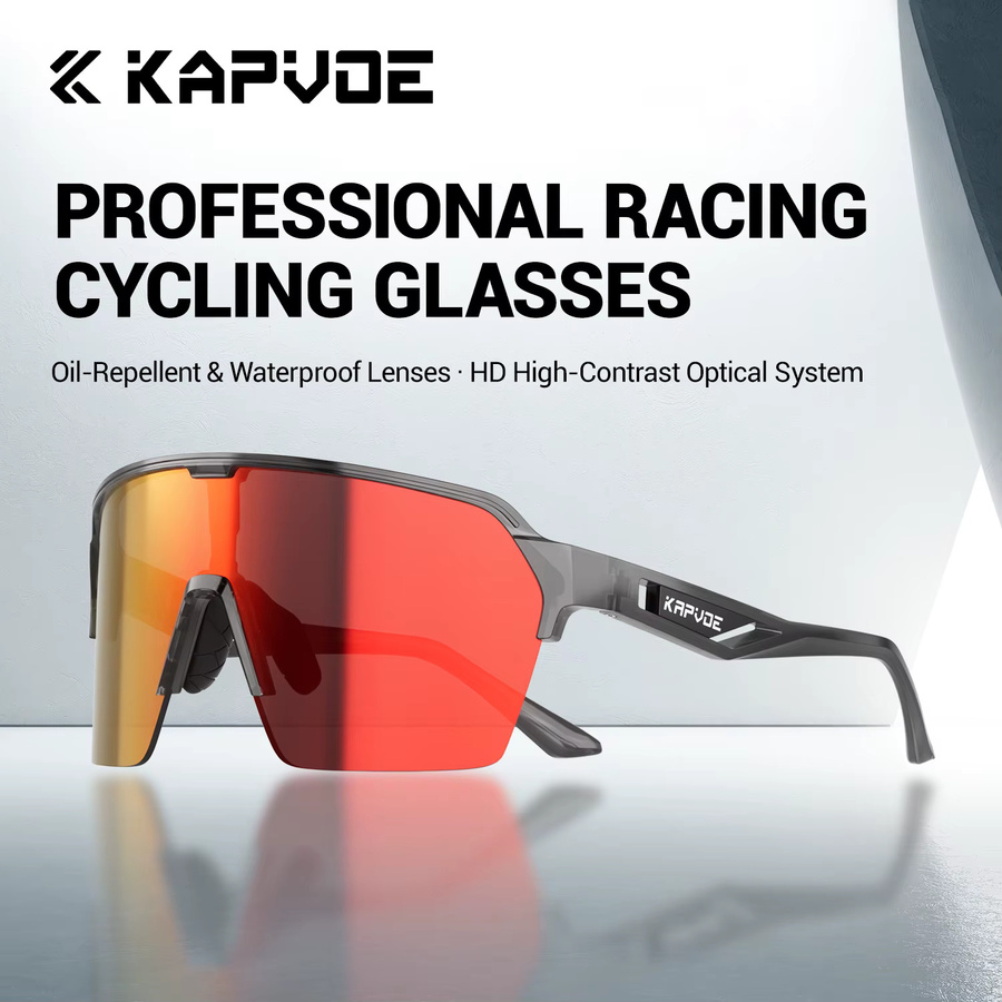 Kapvoe Sonnenbrille Photochrome, Sportsonnenbrille, Unisex, Vollrand - Bild 1