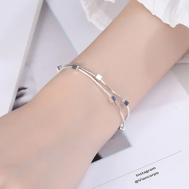 CHSHINE Kettenarmband 925 Sterlingsilber, Damen - Bild 1