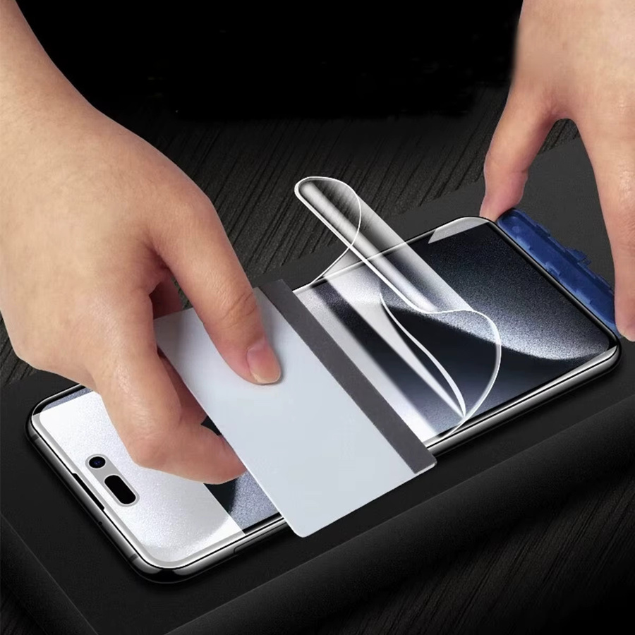3 Stück TPU Hydrogel Displayschutzfolie für Honor 400 und Honor 400Pro, glänzend und transparent mit Vollabdeckung - Bild 1