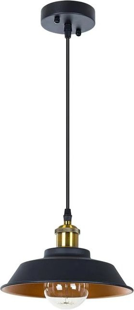 Arte Lamp Pendelleuchte Cappello E27 Schwarz aus Metall höhenverstellbar - Bild 1