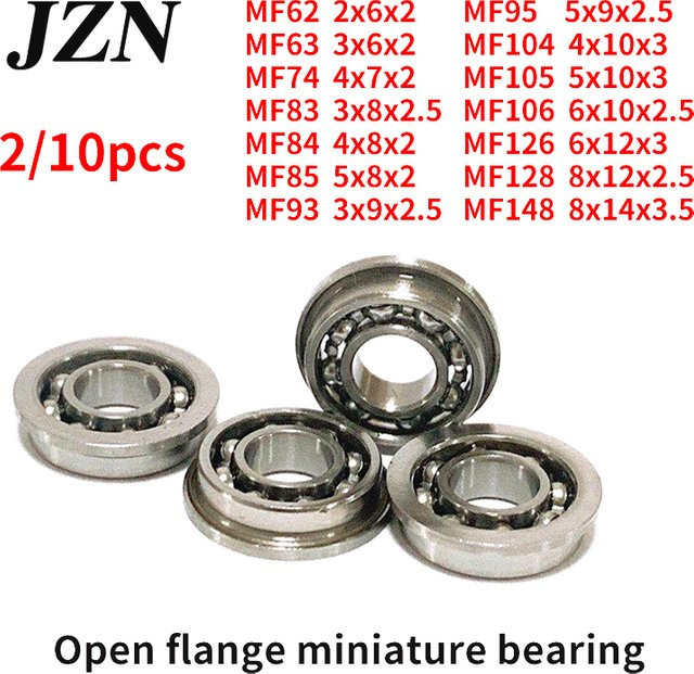 JZN Flanschlager offener Typ in Silber (Modelle MF62 bis MF148) - Bild 1