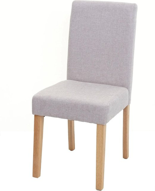 CHEFGASTRO Esszimmerstuhl Klassisch Modern in Creme-Beige mit Stoffbezug, B/T/H: 43 x 45 x 90 cm - Bild 1