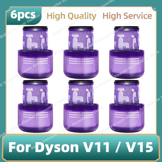 Dyson Zyklonfilter Ersatzteil in Purple passend für Dyson V11 Animal, V11 Torque Drive und V15 Detect - Bild 1