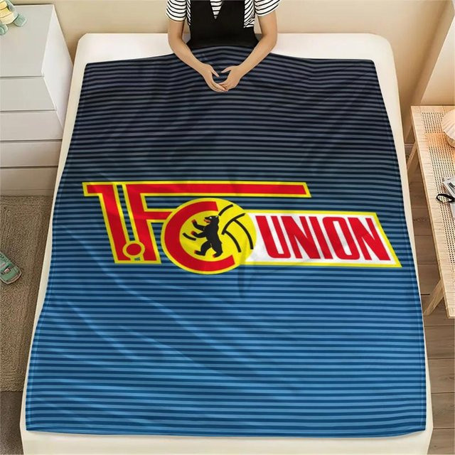 1. FC Union Berlin Flanellblanke für alle Jahreszeiten, B x H: 150 x 200 cm - Bild 1