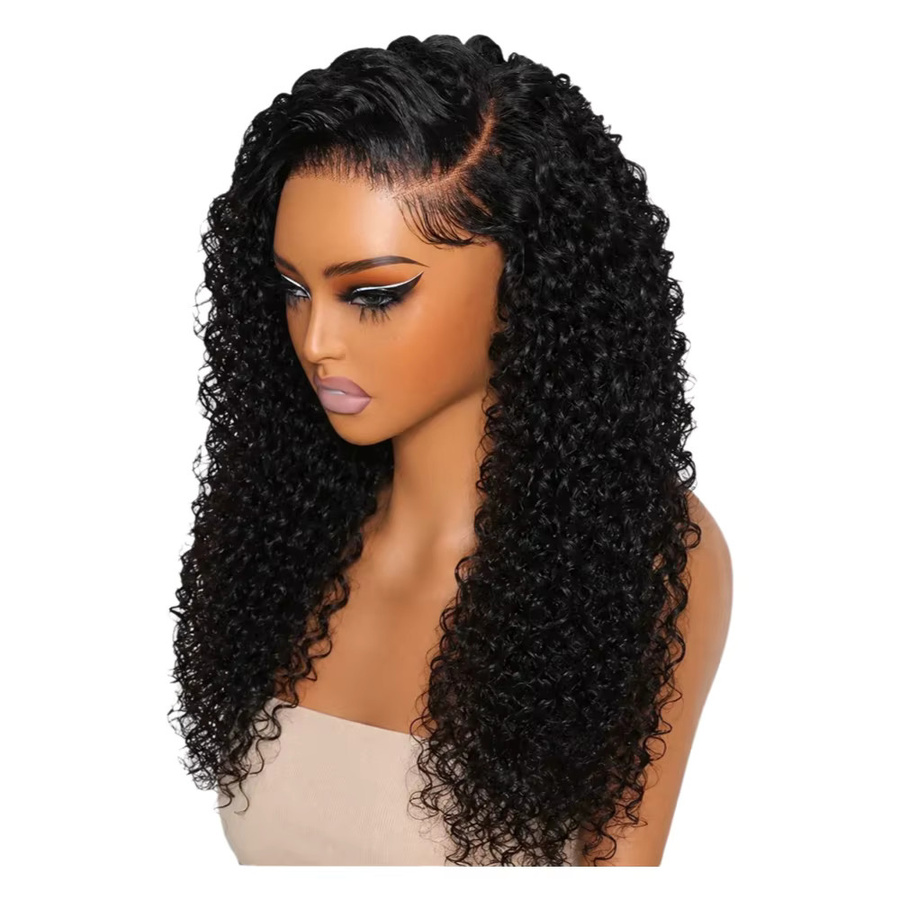 FIUMER Echthaar-Perücke Deep Wave, 13x4 Lace Front, Damen - Bild 6