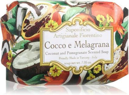 Saponificio Artigianale Fiorentino Seife Kokos & Granatapfel, Unisex - Bild 1