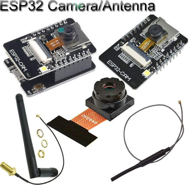 Diymore ESP32-CAM-MB CH340G USB-C Kamera-Modul mit OV2640 2MP Kamera, WiFi und Bluetooth in Schwarz - Bild 1