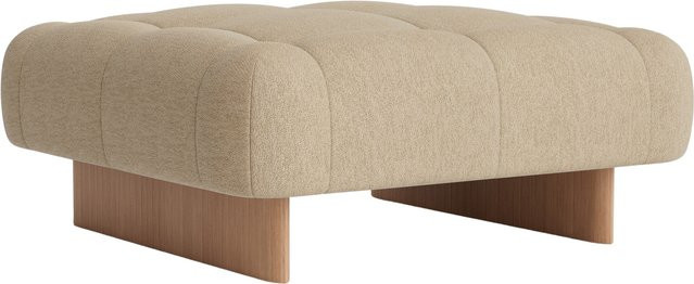 HAY Quilton Lift Ottomane aus Holz in modernem Design - Bild 1