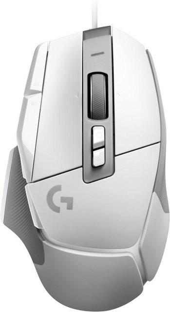 Logitech G502 X Gaming-Maus mit optischem Sensor in Weiß - Bild 1