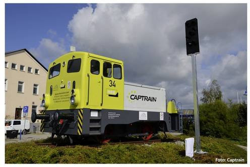 Piko Diesellok V23 der Captrain, H0, 1:87, Gelb - Bild 1
