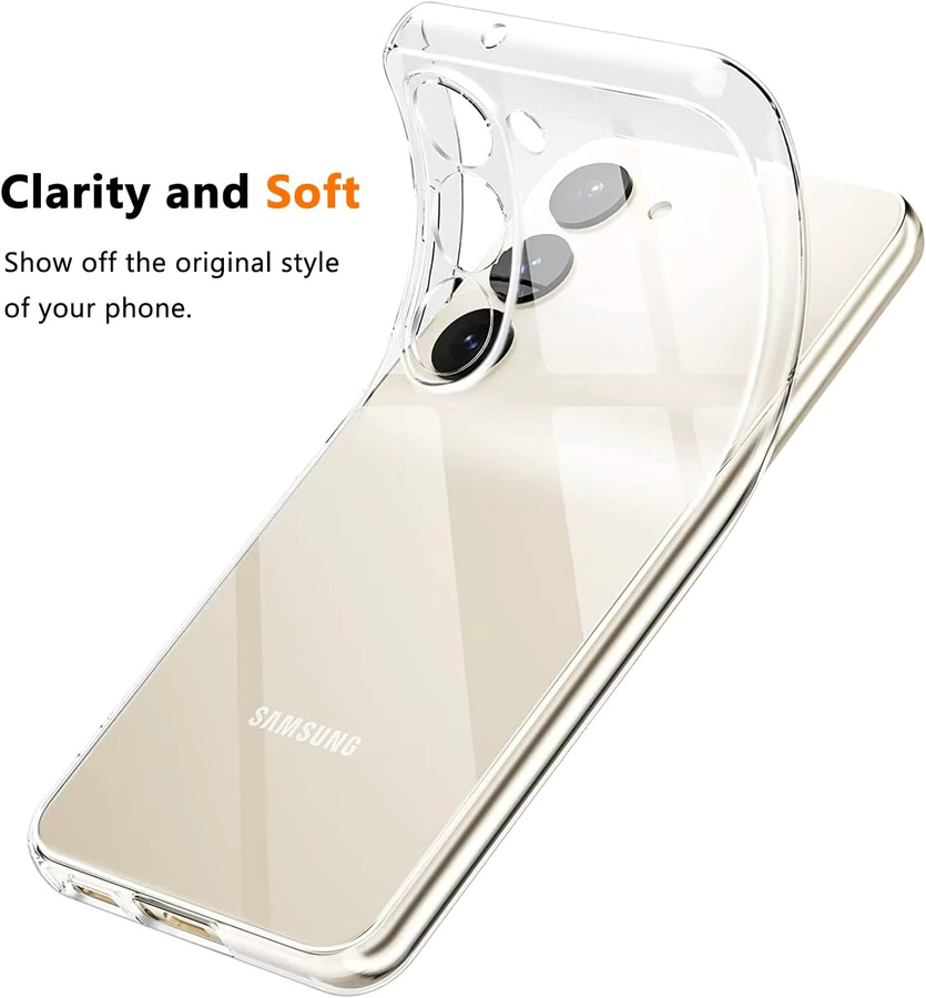 Transparente TPU stoßfeste Schutzhülle für Samsung Galaxy A17 A07 A56 A36 A26 A16 A55 A15 A14 - Bild 3