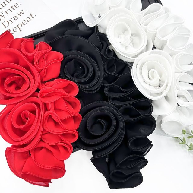 Brosche Blume, Spitze, Damen - Bild 1