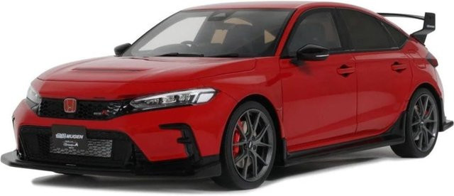 Ottomobile Honda Civic Type R FL5 Mugen 2024, Harzmodell, Rot, 1:18 - Bild 1