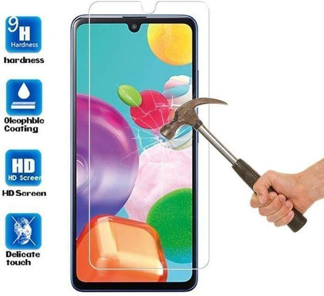 FRANCIS-R Displayschutz aus gehärtetem Glas für Samsung Galaxy A41, ultra dünn und HD transparent - Bild 1