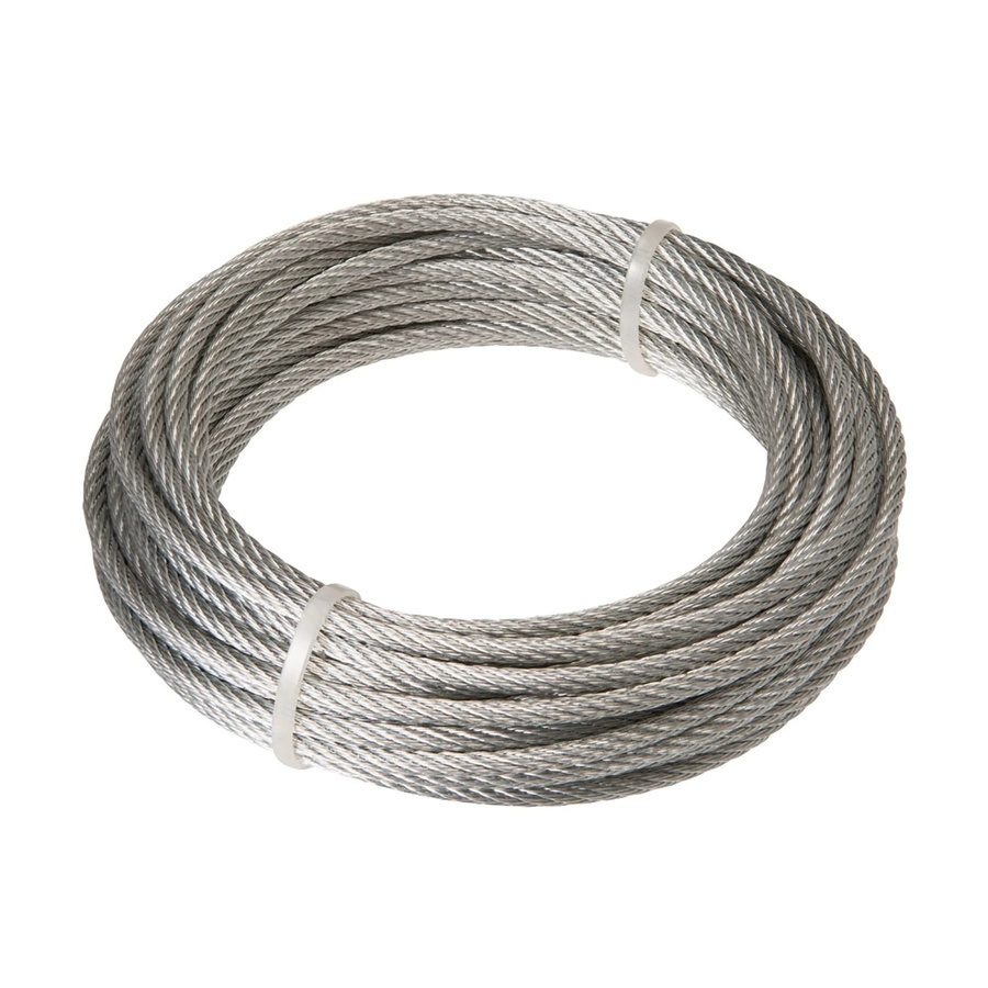 Conacord Drahtseil aus Edelstahl 6 x 7-FC in Silber, Durchmesser: 4 mm, Länge: 10 m - Bild 2