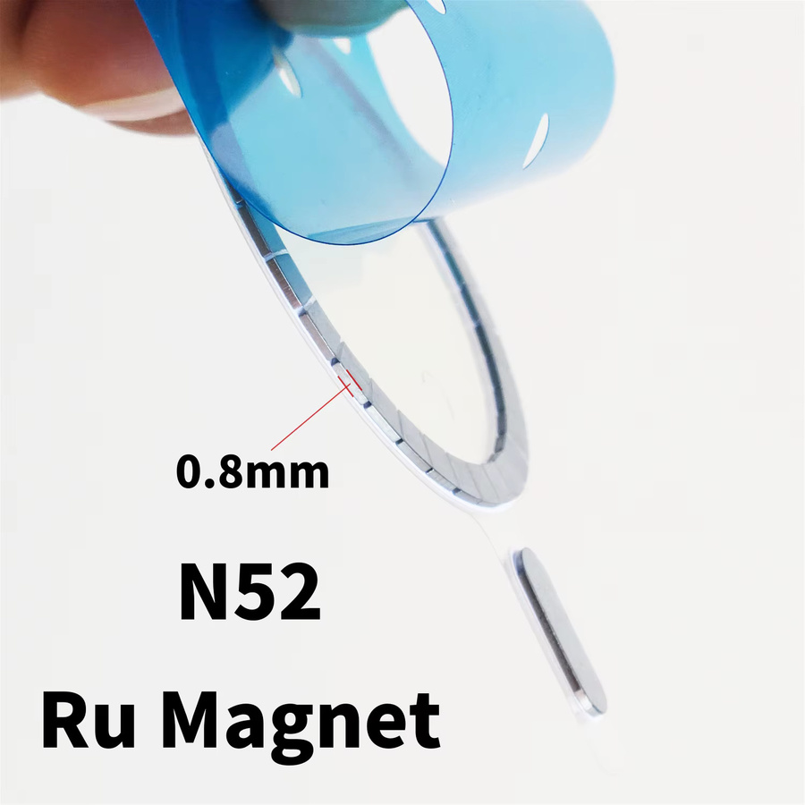 PhoFir Magnetische Ringe für MagSafe und kabelloses Laden als universelle Auto Halterung Platte Aufkleber für iPhone, Samsung und Huawei - Bild 2