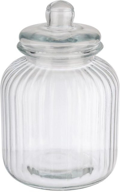 APS Vorratsglas COOKIEGO, transparent, Volumen: 3,7 l, B/T/H: 17,5 x 17,5 x 27 cm - Bild 1