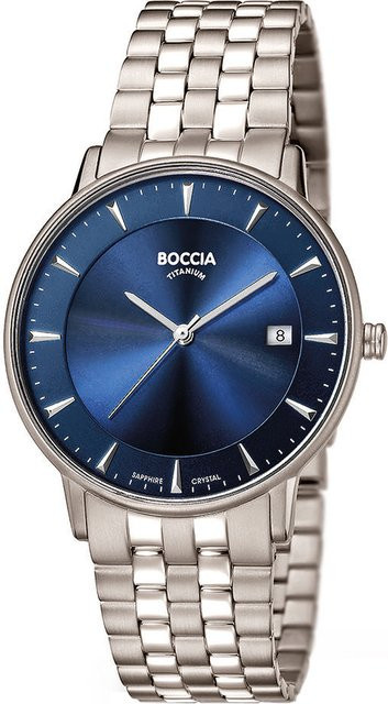 Boccia Herrenuhr Titanium, 39 mm, 5 ATM - Bild 1