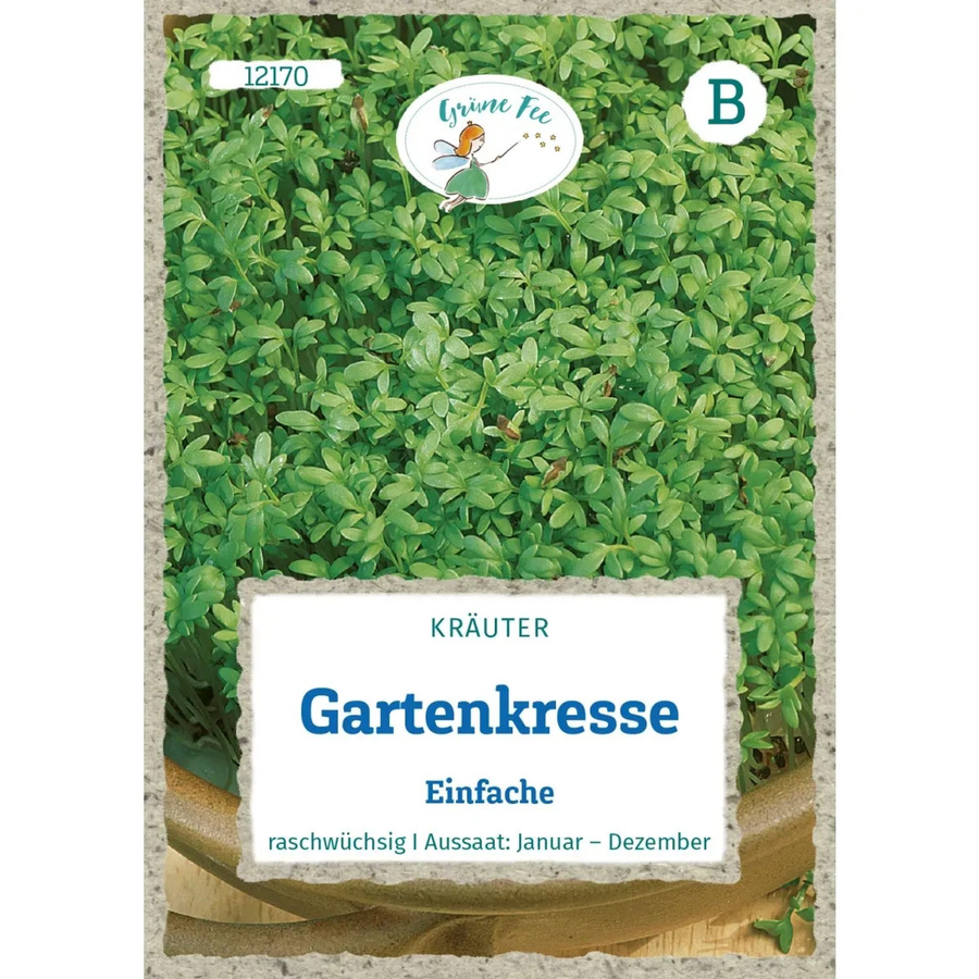 Grüne Fee Gartenkresse Saatgut für Garten, Balkon oder Fensterbank - Bild 2