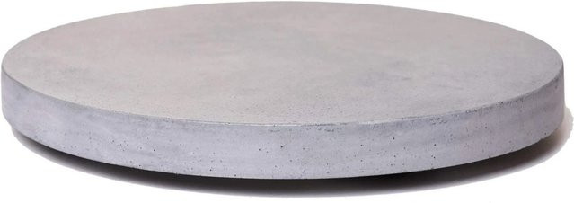 Vivanno Untersetzer Movo in Grau aus Steinmix und Kunstharz B/T/H: 36 x 36 x 4 cm - Bild 1