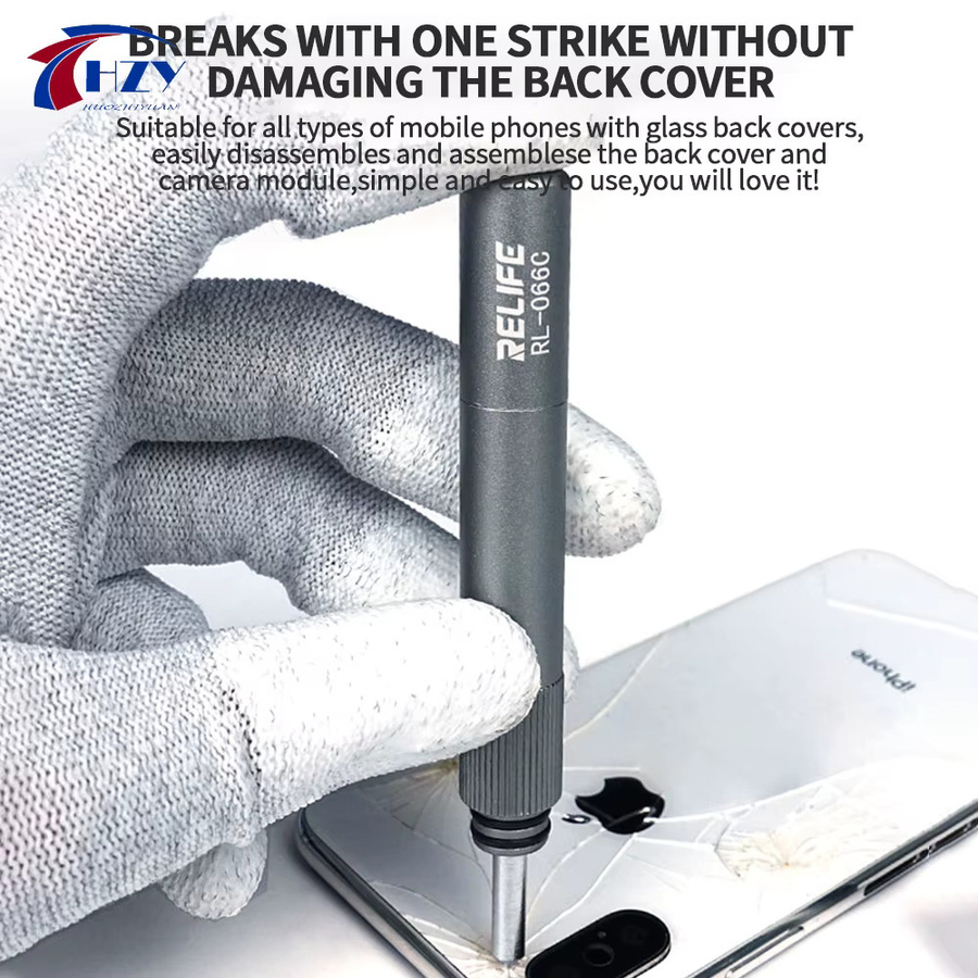 RELIFE RL-066C Glasbruch-Stift zur Demontage der Rückglas-Kamera bei der Smartphone-Reparatur - Bild 2