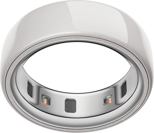 Oura Ring 4, Keramik, Weiß, Größe 10, Unisex - Bild 1