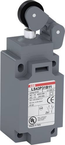 ABB LS43P31B11 Positionsschalter 10A mit Kuppenstößel in Grau IP65 - Bild 1