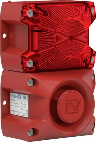 Pfannenberg Optisch-akustischer Signalgeber PA X 1-05 Rot 24 V/DC 100 dB - Bild 1