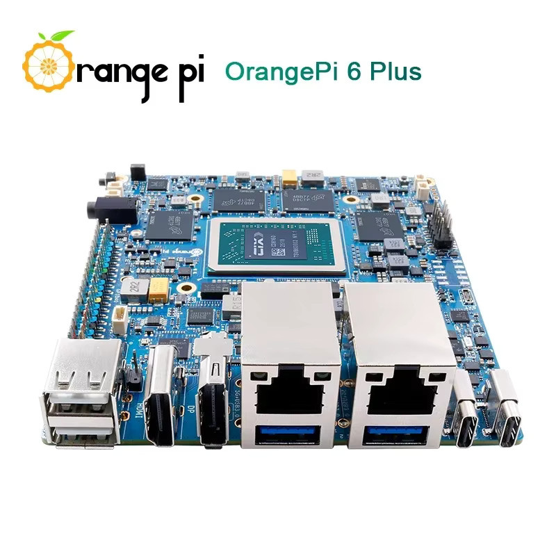 Orange Pi 6 Plus Entwicklungsboard mit DDR5 RAM, SoC, 2x M.2 KEY-M, 45TOPS und 5G Ethernet - Bild 2