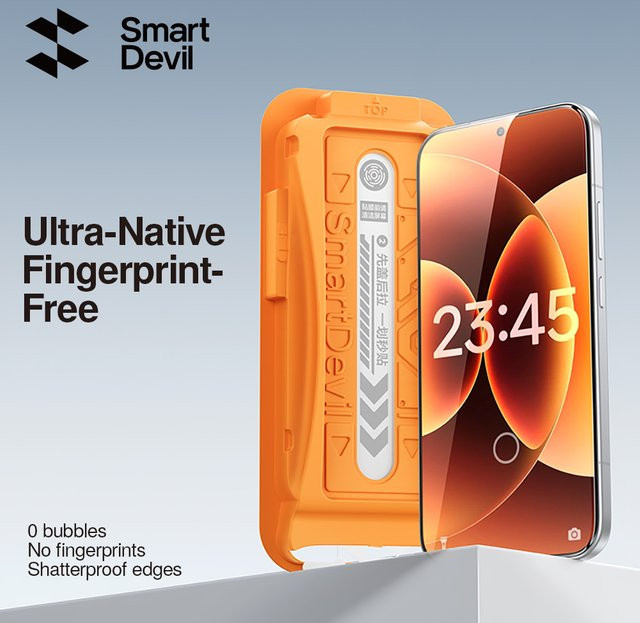 SmartDevil 3er-Pack Displayschutz aus HD-Temperglas für Xiaomi 17 Pro Max, Mi 17, Xiaomi 15 und Xiaomi 14, transparent, staubfrei und anti-fingerabdruck - Bild 1