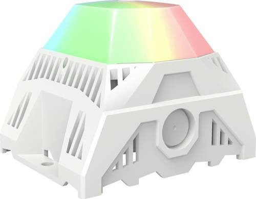 Pfannenberg Kombi-Signalgeber PA L 1-R 10-60 DC RGB 7035 in Grau/Weiß 48 V/DC 105 dB - Bild 1