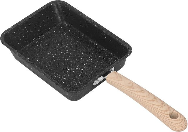 CosyHome Quadratische Eisen-Bratpfanne mit Antihaftbeschichtung in Schwarz - Bild 1