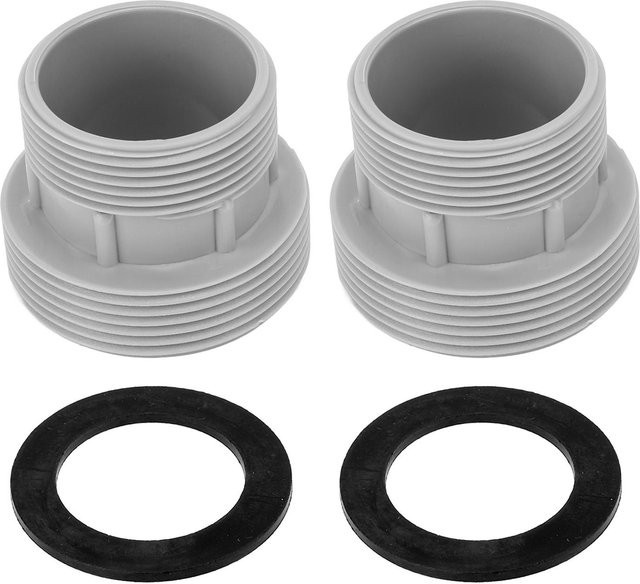 Neoglint 2er-Set Pool Schlauch Umwandlung Adapter aus Kunststoff mit Anschlussdichtungen für Pool Filter Pumpen - Bild 1