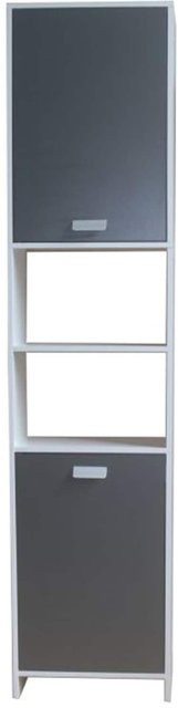 HTI-Living Badschrank Thekla 39170 mit Türen und offenem Regal Fach - Bild 1