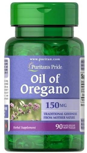 Puritan's Pride Oreganoöl-Extrakt, 150 mg, 90 Kapseln - Bild 1
