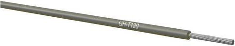 Kabeltronik Schaltlitze LiH-T120 Grau 1 x 0,14 mm² 100 m - Bild 1
