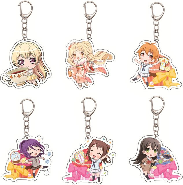 Bandai Schlüsselanhänger Anime BanG Dream! 55 mm - Bild 1