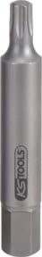 KS Tools Spezial-Bit TX T40, 10 mm, 75 mm, silber - Bild 1