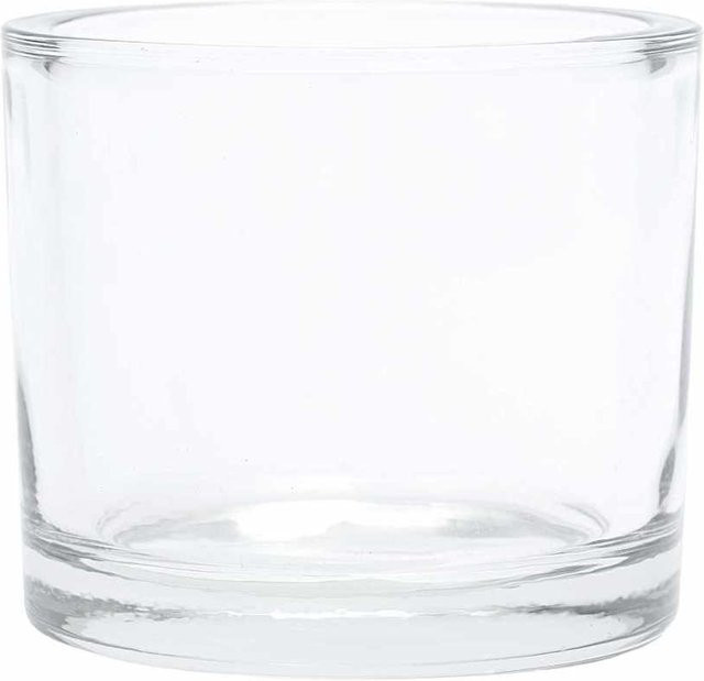 idee. Creativmarkt Teelichtglas aus Glas in Klar, Durchmesser: 6,5 cm, Höhe: 6,5 cm - Bild 1