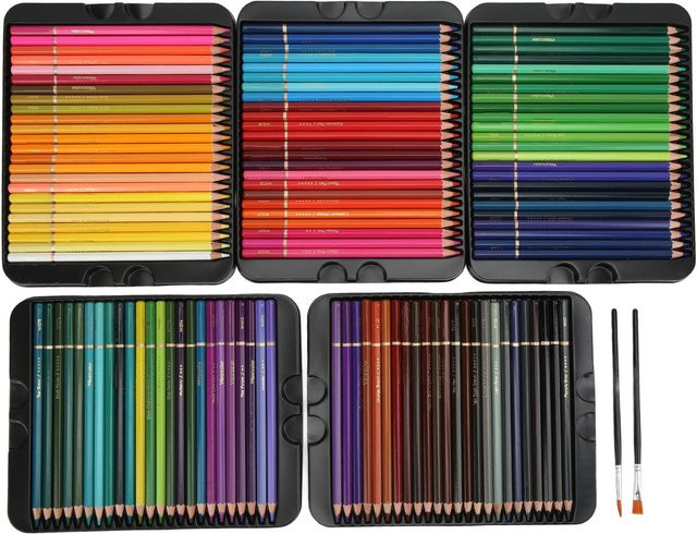 OutsideWorld Buntstifte Set mit 120 Farben in Mehrfarbig und Rot - Bild 1