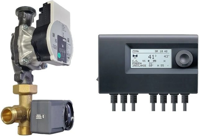 Wilo Pumpengruppe EU12M mit Para 25/6-43/SC Solar+more witterungsgeführt - Bild 1