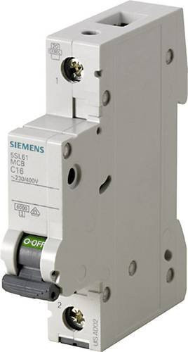 Siemens Leitungsschutzschalter 5SL6106-6 1-polig 6A grau - Bild 1