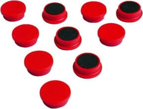 Eclipse Organisationsmagnet rund schwarz 20mm aus Kunststoff - Bild 1