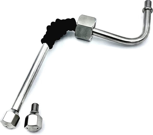 Dampf-Upgrade für DeLonghi EC680 und EC685 sowie Rancilio Kaffeemaschinen mit zusätzlicher 3-Loch-Dampfdüse in Silber - Bild 1