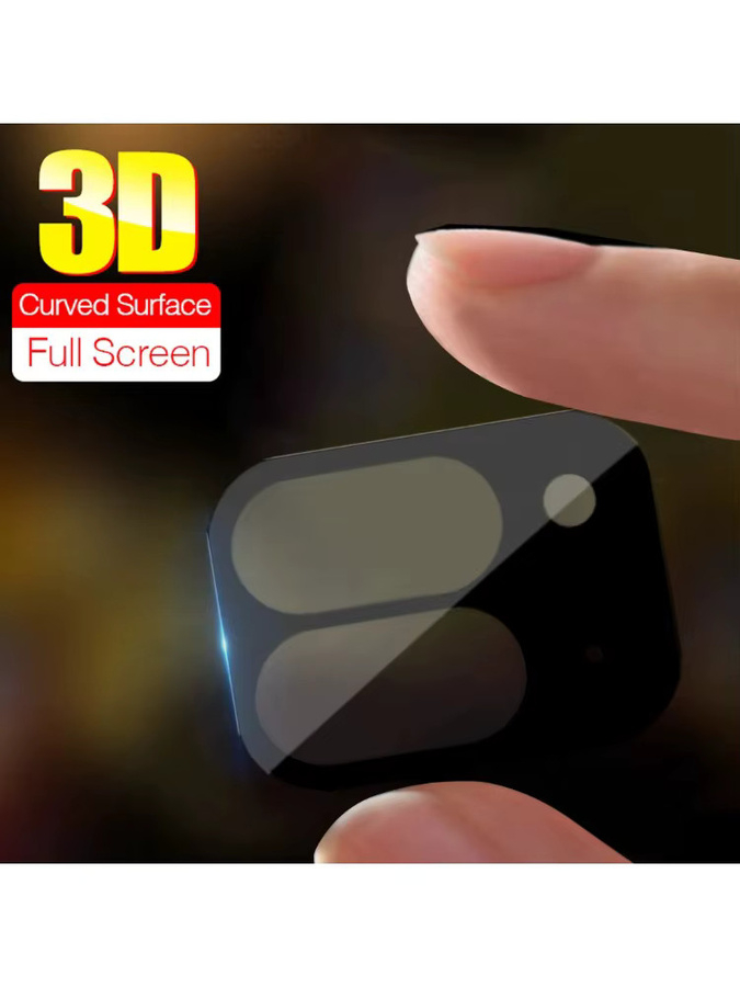 HD 3D Gebogener Objektivschutz aus gehärtetem Glas für Google Pixel 10 und 9 Pro, Transparent, Kratzschutz Kamerafolie - Bild 4