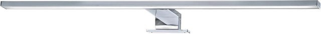 Briloner LED Spiegelleuchte in Chrom mit neutralweißem Licht und Spritzwasserschutz für das Badezimmer, Breite: 60 cm - Bild 1